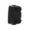 Intrerupator LED modular revenire Gewiss Chorus 1 modul 16A negru GW12132
