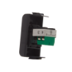 Priza modulara telefon Gewiss Chorus RJ11 neagra 1 modul GW12401