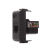 Priza modulara de date Gewiss Chorus RJ45 Cat. 5E UTP 1 modul neagra GW12421