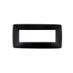 Rama decorativa Gewiss Chorus One 6 module neagra GW16106TN