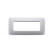 Rama decorativa Gewiss Chorus Monochrome One 6 module alba GW16106TB