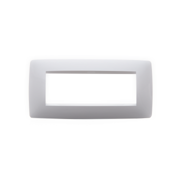 Rama decorativa Gewiss Chorus Monochrome One 6 module alba GW16106TB