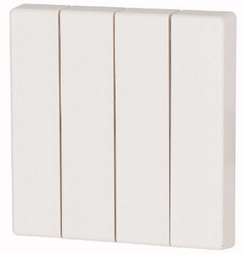 Element cvadruplu acoperire butoane Eaton XComfort alb CWIZ-04/01