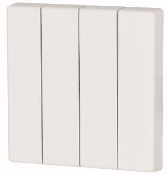 Element cvadruplu acoperire butoane Eaton XComfort alb CWIZ-04/01