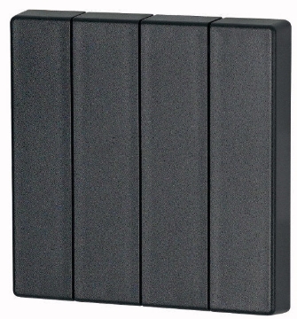 Element cvadruplu acoperire butoane Eaton XComfort antracit CWIZ-04/04