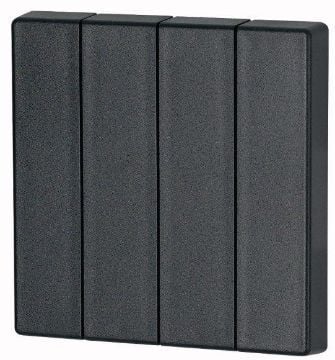 Element cvadruplu acoperire butoane Eaton XComfort antracit CWIZ-04/04