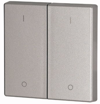 Element dublu acoperire butoane Eaton XComfort argintiu CWIZ-02/13