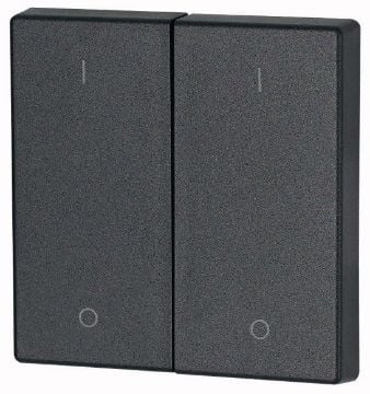 Element dublu acoperire butoane Eaton XComfort antracit CWIZ-02/14