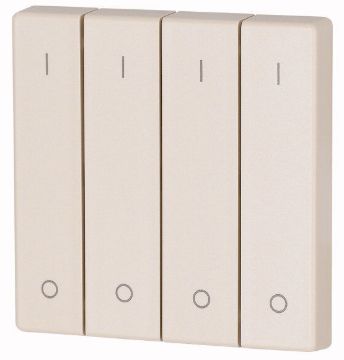 Element cvadruplu acoperire butoane Eaton XComfort crem CWIZ-04/12