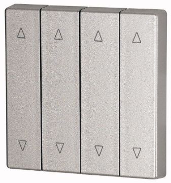 Element cvadruplu acoperire butoane Eaton XComfort argintiu CWIZ-04/23