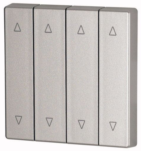 Element cvadruplu acoperire butoane Eaton XComfort argintiu CWIZ-04/23
