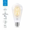 Bec LED WiZ smart WIFI E27 ST64 Filament Clear 806lm Tunable White