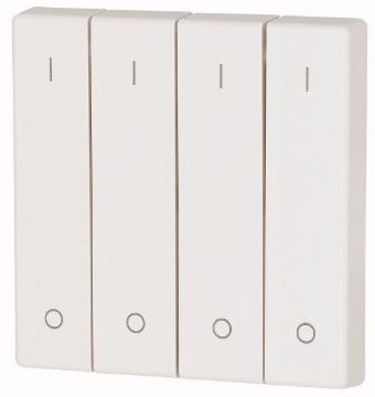 Element cvadruplu acoperire butoane Eaton XComfort alb lucios CWIZ-04/41