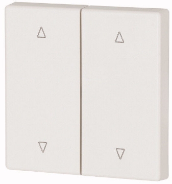 Element dublu acoperire butoane Eaton XComfort alb lucios CWIZ-02/51