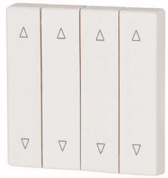 Element cvadruplu acoperire butoane Eaton XComfort alb trafic CWIZ-04/55