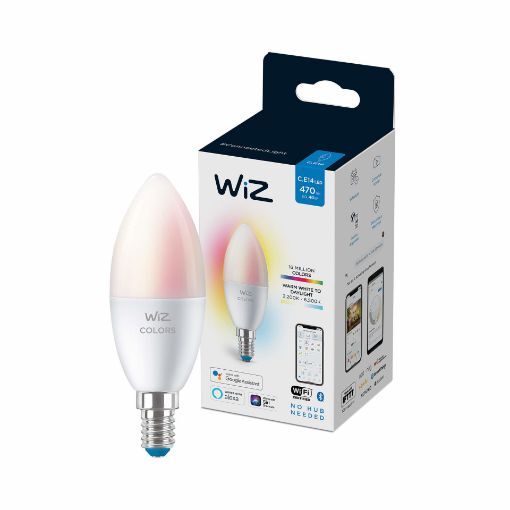 Bec LED WiZ smart WIFI Bluetooth E14 470lm RGB