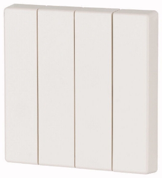 Element cvadruplu acoperire butoane Eaton XComfort alb alpin CWIZ-04/37