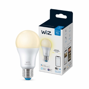 Poza cu Bec LED WiZ smart WIFI Bluetooth E27 806lm Dimmable Warm White