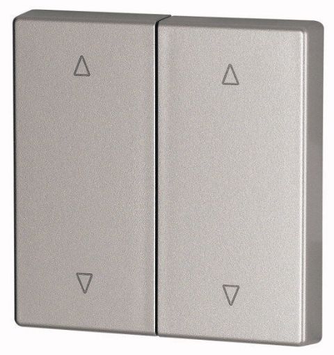 Element dublu acoperire butoane Eaton XComfort argintiu CWIZ-02/23