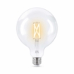 Bec LED WiZ smart WIFI E27 G125 Filament Clear 806lm Tunable White