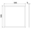 Panou LED Gewiss ELIA 60x60 33W 4000lm 4000K GWF1610MA840