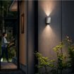 Aplica LED exterior Philips Cistus Chrome 2x4.5W PC01402