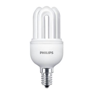 Imagine Bec economic Philips Genie forma stick 8W E14 lumina calda 425LM