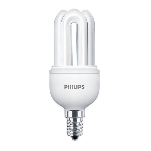 Bec economic Philips Genie forma stick 11W E14 lumina calda 600LM