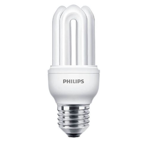 Bec economic Philips Genie forma stick 11W E27 lumina calda 600LM