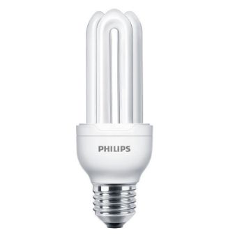 Imagine Bec economic Philips Genie forma stick 18W E27 lumina calda 1100LM PS00145