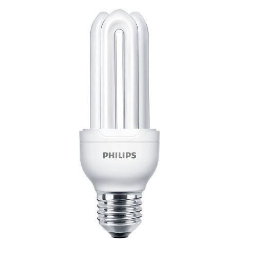 Bec economic Philips Genie forma stick 18W E27 lumina calda 1100LM PS00145