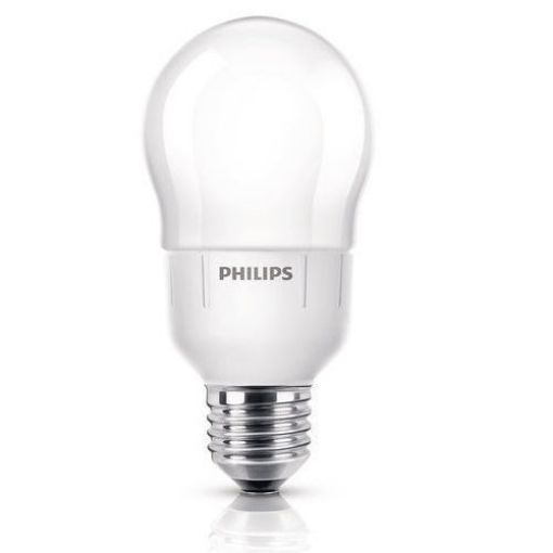Bec economic Philips PL-E Ambiance forma clasica E27 9W A60 lumina calda 400LM