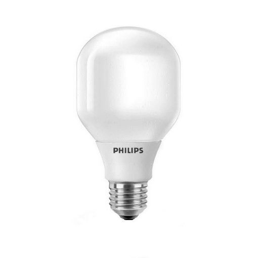 Imagine Bec economic Philips Softone forma standard E27 12W lumina rece 600LM