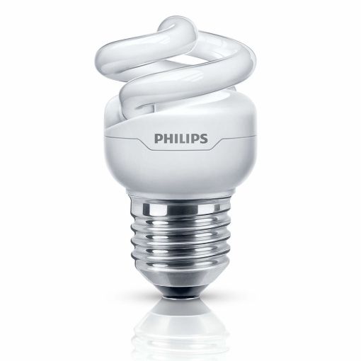 Bec economic spirala Philips Economy Twister 5W E27 lumina calda 300LM