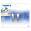 Bec Philips halogen capsula 14W G4 12V CL 2BC 10