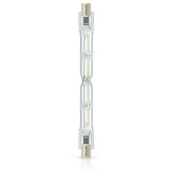 Poza cu Bec halogen liniar Philips EcoHalo 118mm 120W, R7s, 2000 ore, Blister 1 bucata