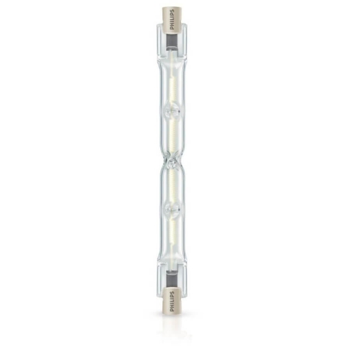 Bec halogen liniar Philips EcoHalo 118mm 120W R7s 2000 ore Blister 1 bucata