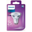 xx Bec LED Philips 3.1W GU10 215LM lumina calda