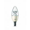Bec LED Philips dimabil 4W E14 forma lumanare B38 lumina calda PS03089