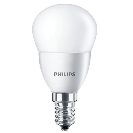 xx Bec LED Philips 5.5W E14 P45 lumina neutra 520LM