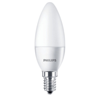 Picture of Bec LED Philips CorePro 5.5W E14 forma lumanare B39, lumina calda