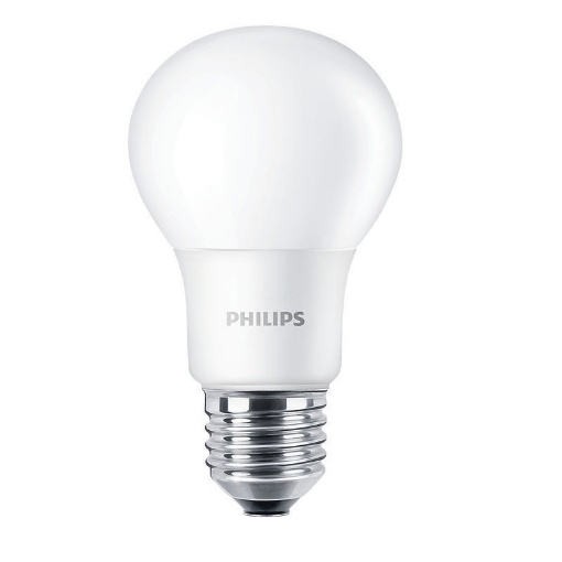 xx Bec LED Philips 5.5W E27 forma clasica A60, lumina calda PS03180
