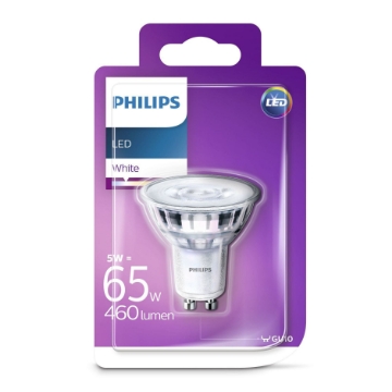 Picture of Bec LED Philips 5W GU10 lumina calda PS03092