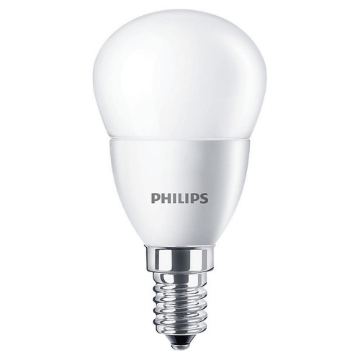 Imagine Bec LED Philips CoreLED 4W E14 P45 lumina calda 250LM