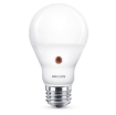 xx Bec LED Philips cu senzor lumina 6.5W E27 A60 6500K lumina rece