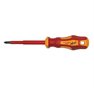Surubelnita Adeleq cruce galben-rosu 100mm 15-65230