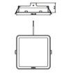 Spot LED Philips Meson White 17W 1700LM lumina rece PC02264