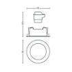 Spot LED incastrat Philips Donegal PC02279