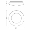 Plafoniera LED Philips Cinnabar White 6W 640LM lumina neutra PC02283