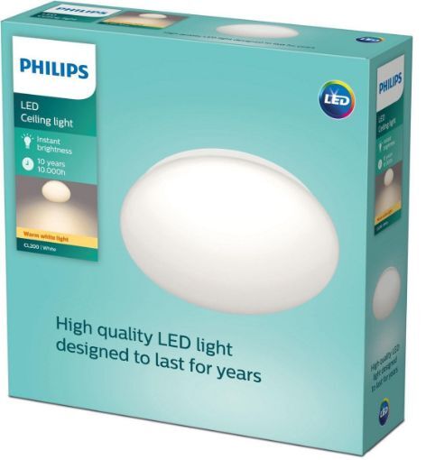 Plafoniera LED Philips CL200 White 6W 600LM lumina calda PC02042